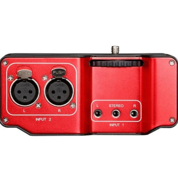 Saramonic SR-PAX2 Audio Adapter for Mirrorless, DSLR & Black Magic Pocket Camera - Picture 2 of 6